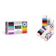 чорапи,мъжки,чорапи,happy,socks,prides,gift,set,half,long,socks,3,pairs,white,(multicolor)