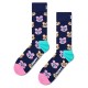 чорапи,мъжки,чорапи,happy,socks,teddy,half,long,socks,multicolor,(navy)