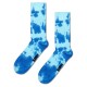 чорапи,мъжки,чорапи,happy,socks,tie,dye,half,long,socks,light,blue,(blue)