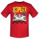тениска,мъжки,тениски,replay,m6810,.000.22662,short,sleeve,t,shirt,red