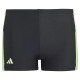 бански,гащета,детски,бански,костюми,adidas,colorblock,3,stripes,swimming,boxer,black,(black,green,spark,lucid,lime)