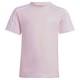 тениска,детски,тениски,adidas,cotton,3,stripes,short,sleeve,t,shirt,pink,(clear,pink,white)