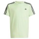 тениска,детски,тениски,adidas,train,essentials,3,stripes,short,sleeve,t,shirt,semi,green,spark,carbon,(green)