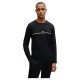 тениска,мъжки,пижами,boss,unique,long,sleeve,pyjama,t,shirt,black
