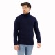 блуза,мъжки,пуловери,superdry,merchant,roll,neck,high,neck,sweater,blue