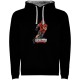 суичър,мъжки,пуловери,kruskis,american,football,bicolor,hoodie,black,(black,grey)