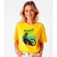 тениска,дамски,тениски,kruskis,downhill,adventure,short,sleeve,t,shirt,yellow,(yellow)