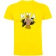 тениска,мъжки,тениски,kruskis,fighter,short,sleeve,t,shirt,yellow,(yellow)