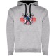 суичър,мъжки,пуловери,kruskis,football,league,bicolor,hoodie,grey,(heather,grey,black)