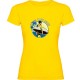 тениска,дамски,тениски,kruskis,on,the,wave,short,sleeve,t,shirt,yellow,(yellow)