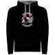 суичър,мъжки,пуловери,kruskis,skiing,is,not,fun,bicolor,hoodie,black,(black,grey)