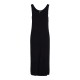 рокля,дамски,поли,и,рокли,pieces,sofia,sleeveless,midi,dress,black,(black)