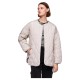 яке,дамски,якета,и,палта,pieces,stella,quilted,jacket,beige,(silver,gray)