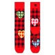 чорапи,мъжки,чорапи,happy,socks,checked,heart,half,long,socks,red