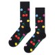 чорапи,мъжки,чорапи,happy,socks,cherry,half,long,socks,multicolor,(black)
