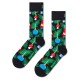 чорапи,мъжки,чорапи,happy,socks,christmas,tree,decoration,half,long,socks,multicolor,(black)