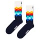 чорапи,мъжки,чорапи,happy,socks,faded,diamond,half,long,socks,multicolor,(navy)