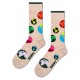 чорапи,мъжки,чорапи,happy,socks,planet,earth,half,long,socks,multicolor,(beige)
