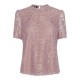дамски,блузи,дамски,ризи,pieces,olline,short,sleeve,blouse,woodrose,(pink)