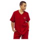 тениска,мъжки,тениски,grimey,lucky,dragon,terry,towelling,baseball,short,sleeve,v,neck,t,shirt,red