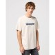тениска,мъжки,тениски,wrangler,112350523,logo,short,sleeve,t,shirt,beige,(white)