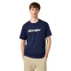 тениска,мъжки,тениски,wrangler,112350524,logo,short,sleeve,t,shirt,blue,(navy)