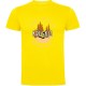 тениска,мъжки,тениски,kruskis,camp,is,the,reason,short,sleeve,t,shirt,yellow
