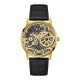 часовник,часовници,guess,gadget,watch,golden,(black)
