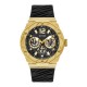 часовник,часовници,guess,rival,watch,golden,(black)