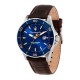 часовник,часовници,maserati,competizione,43,mm,3h,watch,brown