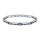 бижутерия,maserati,jm223atz,21,cm,bracelet,dark,blue,(silver)