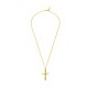 бижутерия,police,crossed,necklace,golden