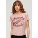 тениска,дамски,тениски,superdry,archive,kiss,print,fit,short,sleeve,t,shirt,pink,(somon,pink,marl)
