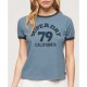 тениска,дамски,тениски,superdry,beach,graphic,fitted,ringer,short,sleeve,t,shirt,wedgewood,blue,(blue)