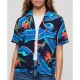 риза,с,къс,ръкав,дамски,блузи,дамски,ризи,superdry,beach,resor,short,sleeve,shirt,navy,paradise,(multicolor)
