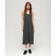 рокля,дамски,поли,и,рокли,superdry,beach,sleeveless,midi,dress,grey,(black)