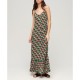 рокля,дамски,поли,и,рокли,superdry,beach,sleveless,long,dress,multicolor