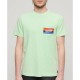 тениска,мъжки,тениски,superdry,cali,logo,short,sleeve,t,shirt,green,(neon,mint,green,slub)