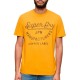 тениска,мъжки,тениски,superdry,copper,label,script,short,sleeve,t,shirt,pigment,yellow,slub,(yellow)