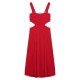 рокля,дамски,поли,и,рокли,superdry,cutout,sleeveless,midi,dress,red,(tango,red)