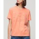 тениска,дамски,тениски,superdry,embossed,vl,relaxed,short,sleeve,t,shirt,orange