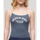 тениска,дамски,тениски,superdry,essential,branded,sleeveless,t,shirt,navy,marl,(grey)