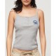 тениска,дамски,тениски,superdry,essential,button,down,sleeveless,t,shirt,grey,marl,(grey)
