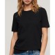 тениска,дамски,тениски,superdry,essential,logo,emb,short,sleeve,t,shirt,black,(black)