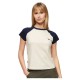 тениска,дамски,тениски,superdry,essential,logo,raglan,short,sleeve,t,shirt,richest,navy,light,oat,marl,(beige)