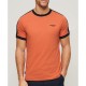 тениска,мъжки,тениски,superdry,essential,logo,retro,st,short,sleeve,t,shirt,mango,orange,eclipse,navy,(orange)