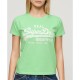 тениска,дамски,тениски,superdry,neon,vl,graphic,fitted,ub,short,sleeve,t,shirt,green