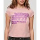 тениска,дамски,тениски,superdry,retro,glitter,logo,cap,short,sleeve,t,shirt,vintage,blush,pink,(pink)