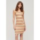 рокля,дамски,поли,и,рокли,superdry,rib,bodycon,sleeveless,short,dress,orange