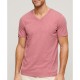 тениска,мъжки,тениски,superdry,slub,short,sleeve,v,neck,t,shirt,mesa,rose,pink,(pink)
